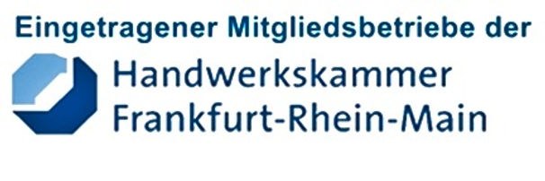 Eingetragener Mitgliedsbetrieb der Handwerkskammer Frankfurt-Rhein-Main